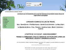 Tablet Screenshot of lesbonspaniers.com